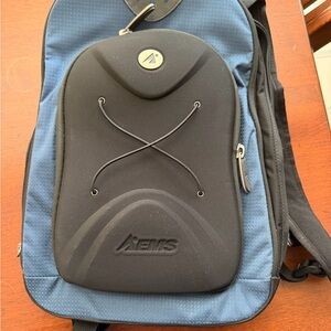 Eastern Mountain Sports Small Blue and Black Urban Backpack